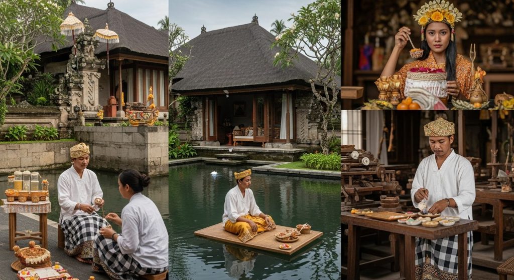 bespoke luxury Bali itineraries, Bali — Photorealistic editorial luxury travel photo, authentic Bali, refined five-star,